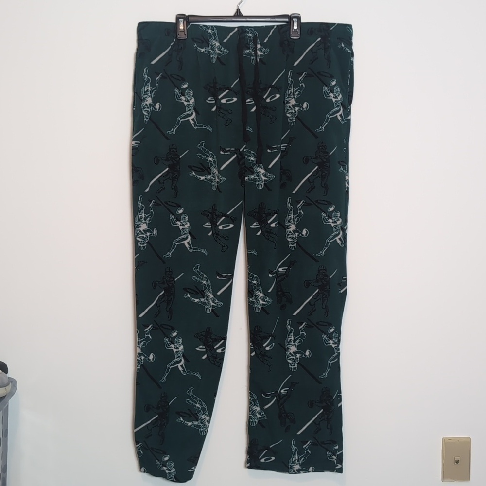 Croft & Barrow Fleece Football Lounge Pants Pajama Pants